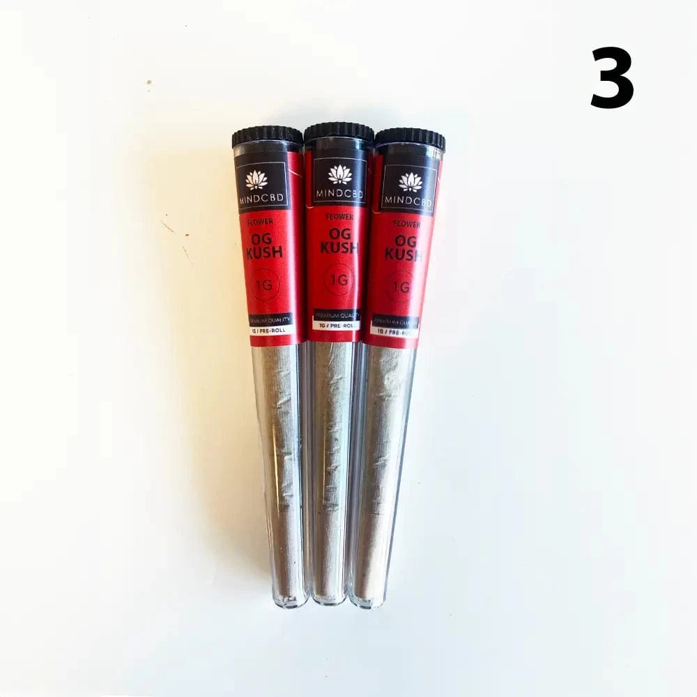 Mind CBD Fleurs CBD 3 Pré-rolls Pré-rolls CBD OG Kush
