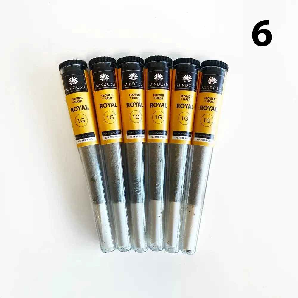 Mind CBD Fleurs CBD 6 Pré-rolls Pré-rolls CBD Royal