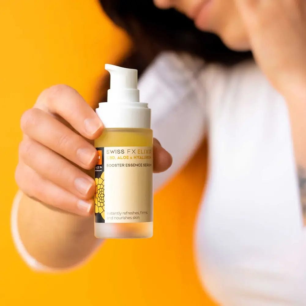 Swiss FX Sérum Sérum Booster Elixir au CBD, Aloe Vera & Hyaluron (30ml)