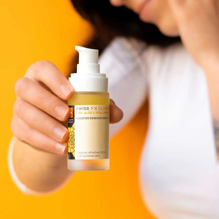 Swiss FX Sérum Sérum Booster Elixir au CBD, Aloe Vera & Hyaluron (30ml)