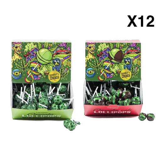 Euphoria Sucettes CBD 12 Sucettes Sucettes (Assortiment)