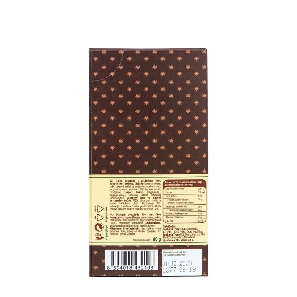 Dark Chocolate Cannabis Back Pack