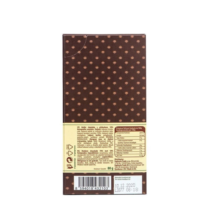 Dark Chocolate Cannabis Back Pack