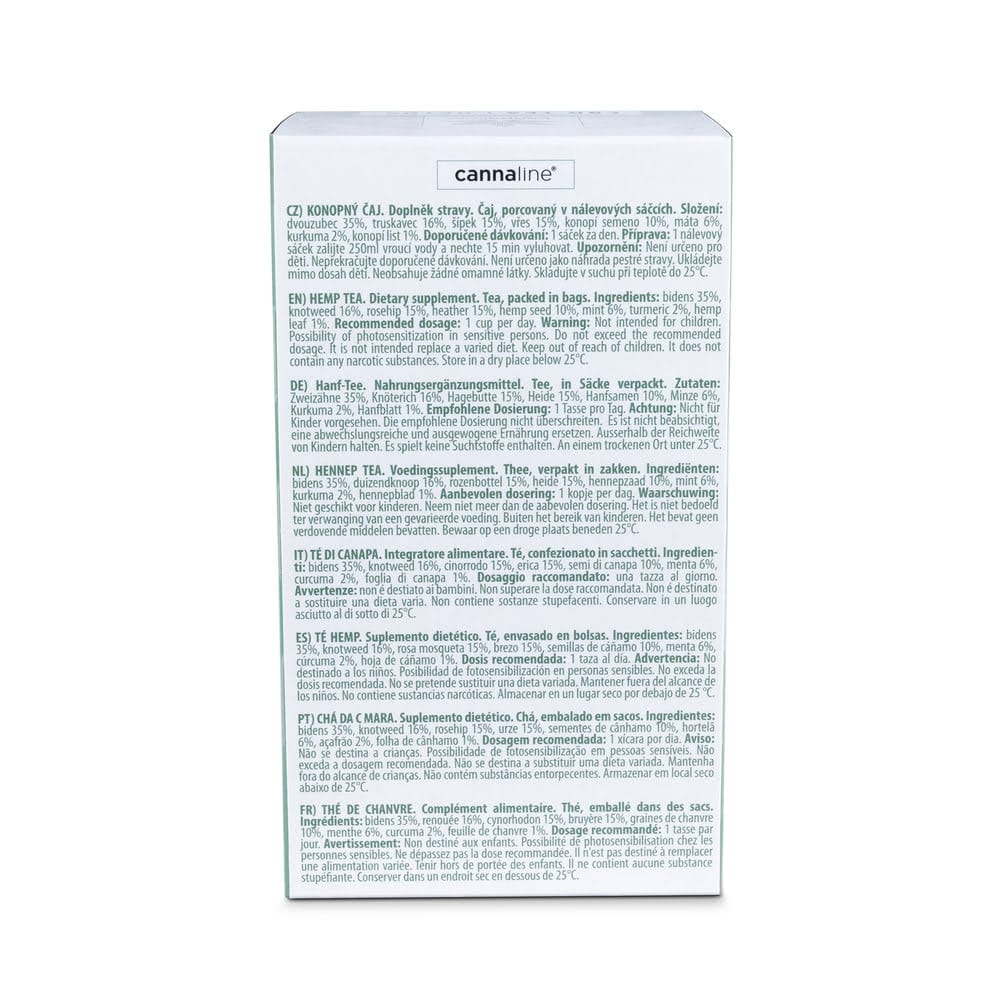 Back box CBD Detox tea