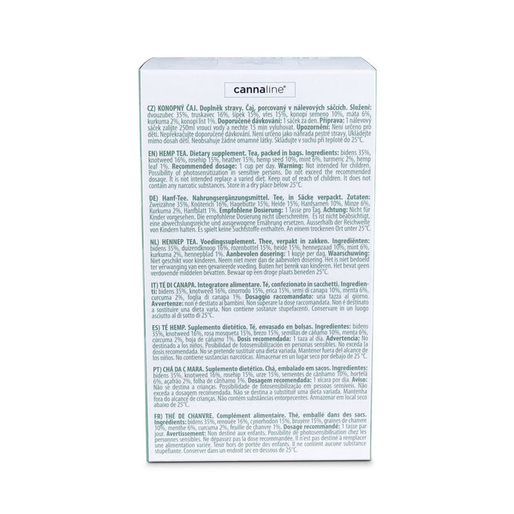 Back box CBD Detox tea