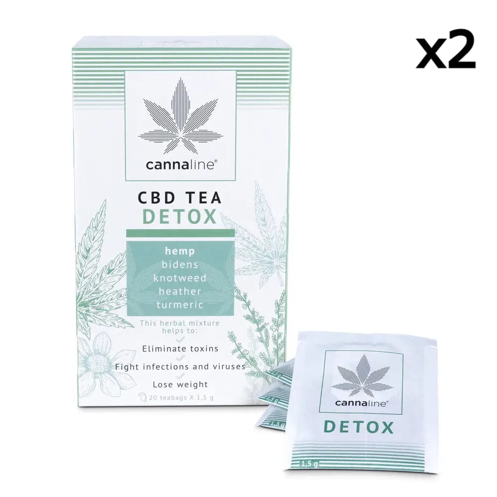 CBD Detox Tea individual sachets x2