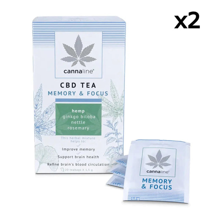 Tè per la memoria in bustine x2