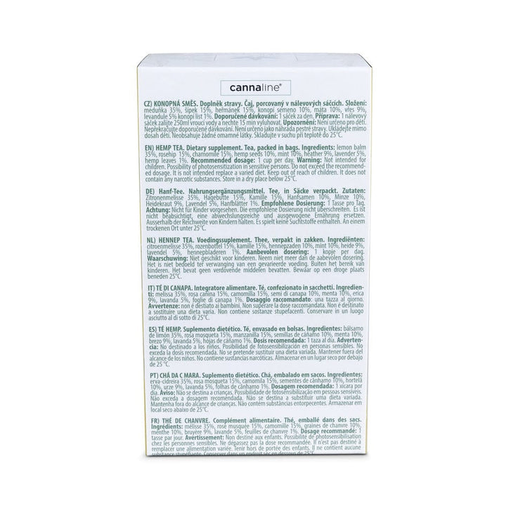 Back relaxing tea box