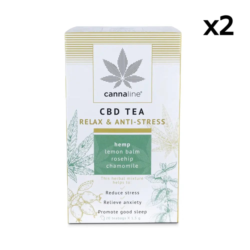Box of Relaxing CBD Tea x2
