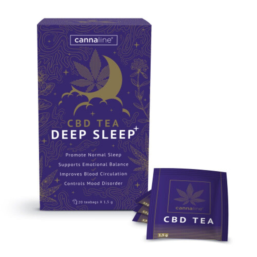 Euphoria Infusions CBD Thé Sommeil au Chanvre, en sachets individuels