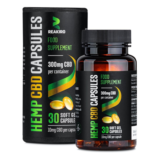 Gélules CBD Reakiro 300mg