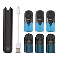 Starter Kit Vape Pen Tempo + 6 Cartridges (3 OG Kush & 3 Moroccan Mint)