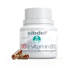 Flacon Gélules CBD Cibdol Vitamine B12