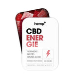15 Gomitas CBD Energie 600 mg, sin THC, vegano