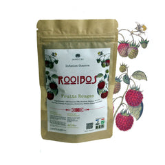 Infusion Rooibos Fruits Rouges, Fleur de Chanvre CBD (25%), 40g