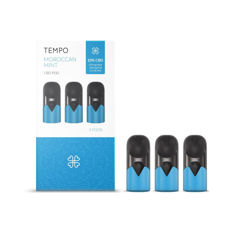 Starter Kit Vape Pen Tempo + 6 Cartouches (3 OG Kush & 3 Moroccan Mint)
