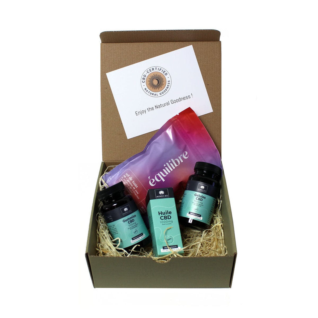Mind CBD Coffrets Coffret Bien-être Connaisseur