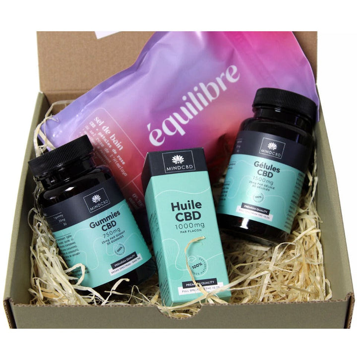 Mind CBD Coffrets Coffret Bien-être Connaisseur