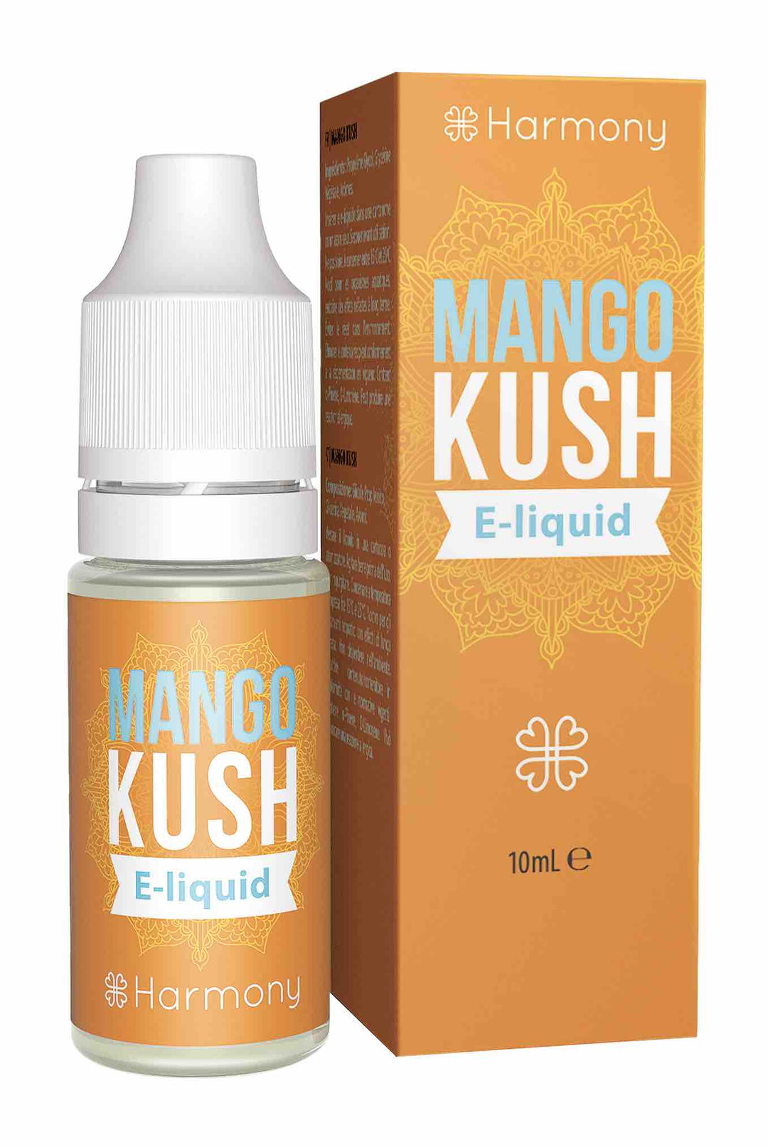 Harmony E-liquides CBD 100mg / 1% / Mango Kush E-liquide CBD 10ml (100mg ou 300mg / 9 arômes au choix)