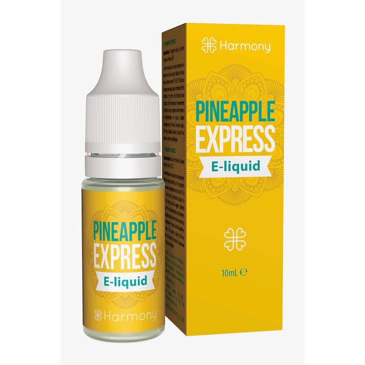 Harmony E-liquides CBD 100mg / 1% / Pineapple Express E-liquide CBD 10ml (100mg ou 300mg / 9 arômes au choix)