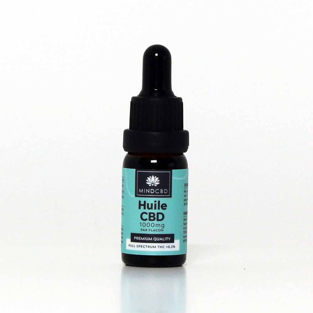 Mind CBD Huiles CBD Huile CBD Premium Full Spectrum 10% / 1000mg (10ml)
