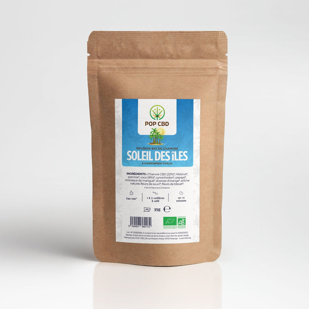 CBD-infusiezakje Soleil des Iles