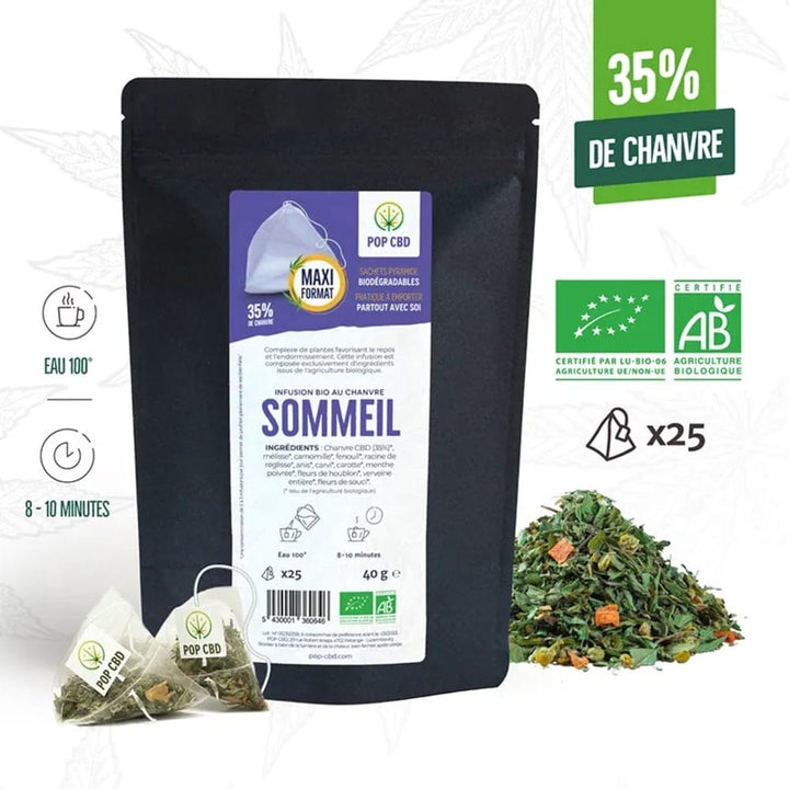 CBD Sleep Infusion in sachets