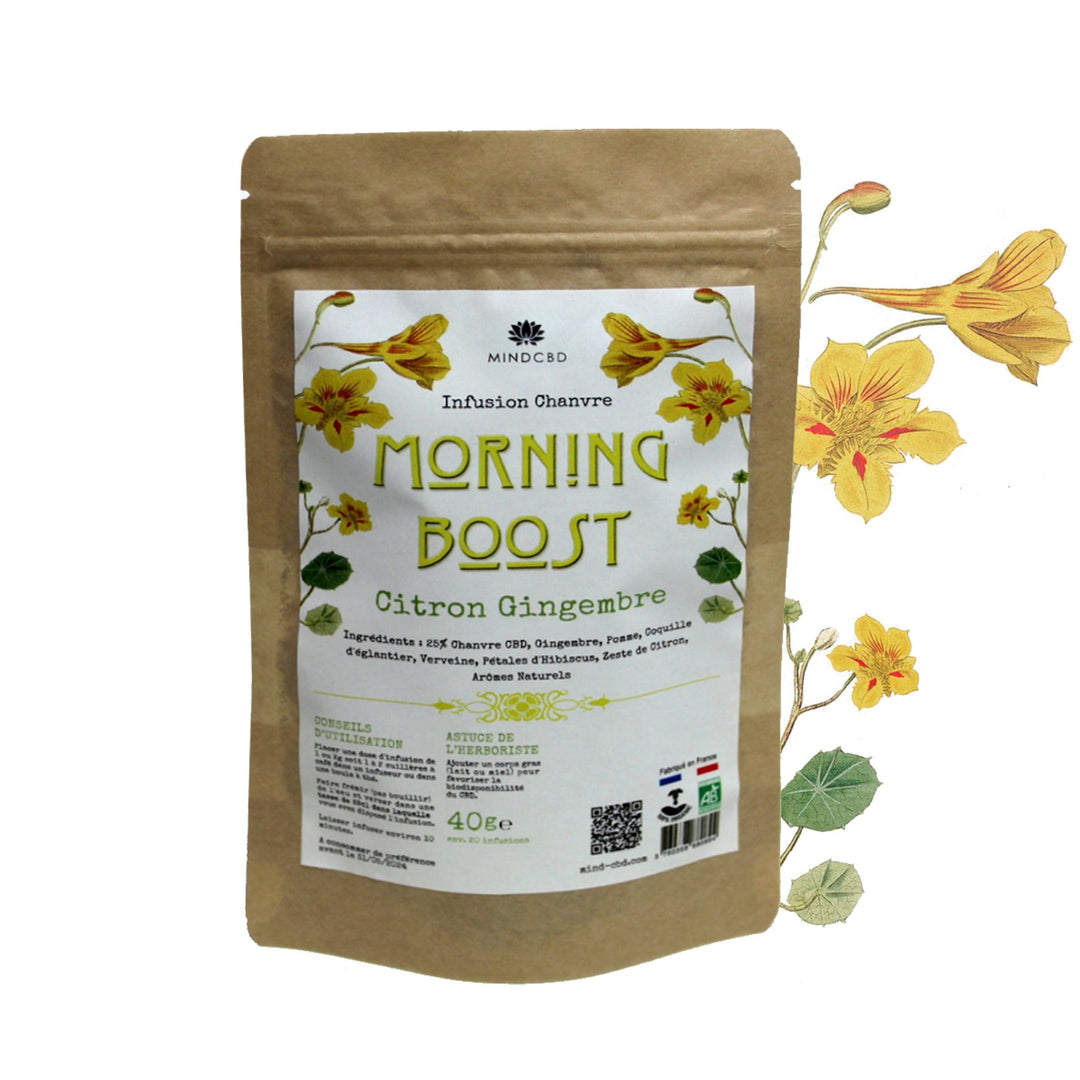 CBD Lemon Ginger Herbal Tea (pack of 2)