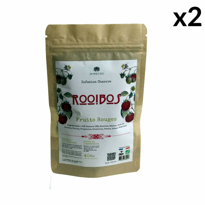 Packshot CBD Rooibos Infuso (confezione da 2)