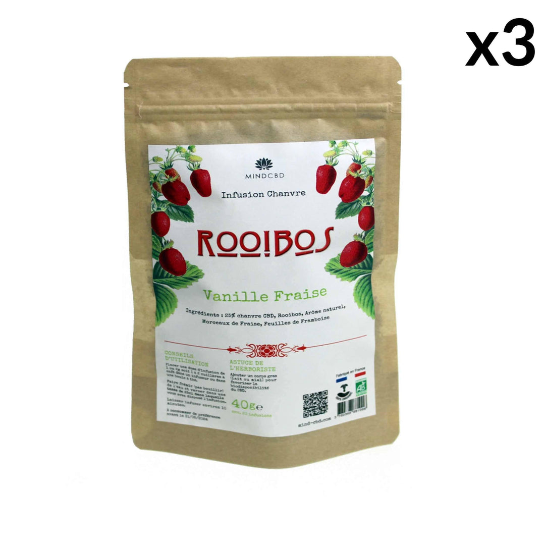 Packshot Rooibois CBD Infusione (set di 3)